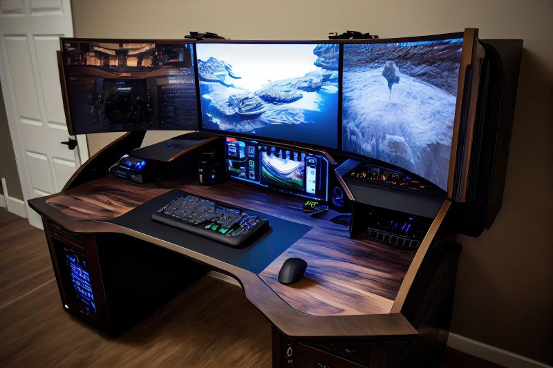 Custom Desk and Workspaces